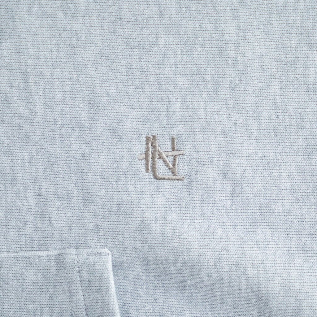Hooded Sweatshirt #Heather Gray [S26FH079]