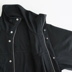 HIGH COUNT DOUBLE TWILL POLYESTER BZ #010 BLACK [16852 25022]