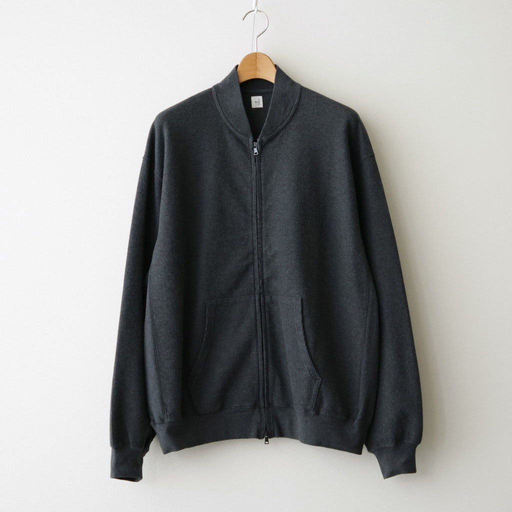 Rough&Smooth Thermal Blouson #HeatherCharcoal [bROOTS26F14]