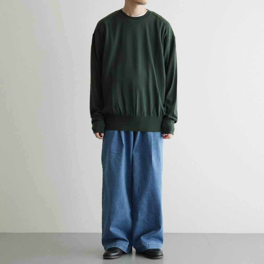 Wool Crewneck #GREEN [NEP-AW2626]