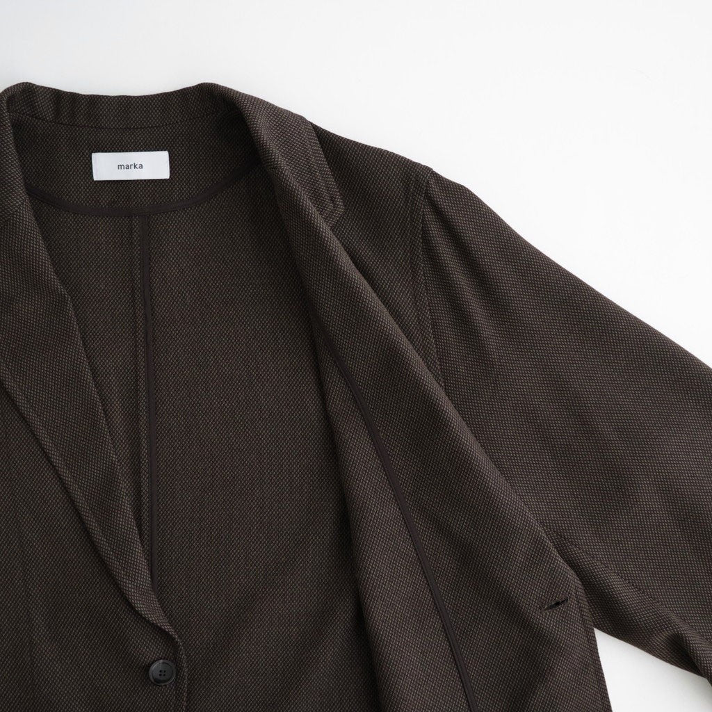 STROLL AROUND JACKET #BROWN BIRD’S-EYE [M26C10JK01C]