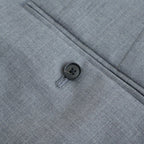 SUPER120'S CHAMBRAY WOOL 3TACK TR #020 GREY [17061 40031]