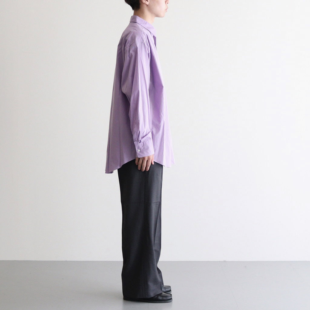 REGULAR STRAIGHT TROUSERS #CHARCOAL GRAY [M25C07PT02C]