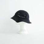 DOUBLE FACE SUN HAT - NOVA #BLACK [X01002]