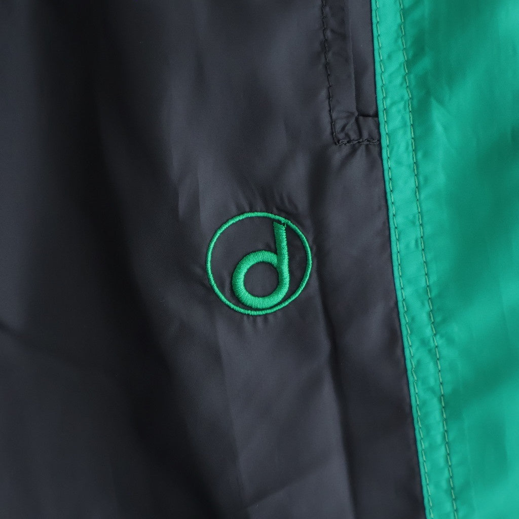 PANEL COLOR TRACK PANTS #BLACK/GRN [DNS26P02]