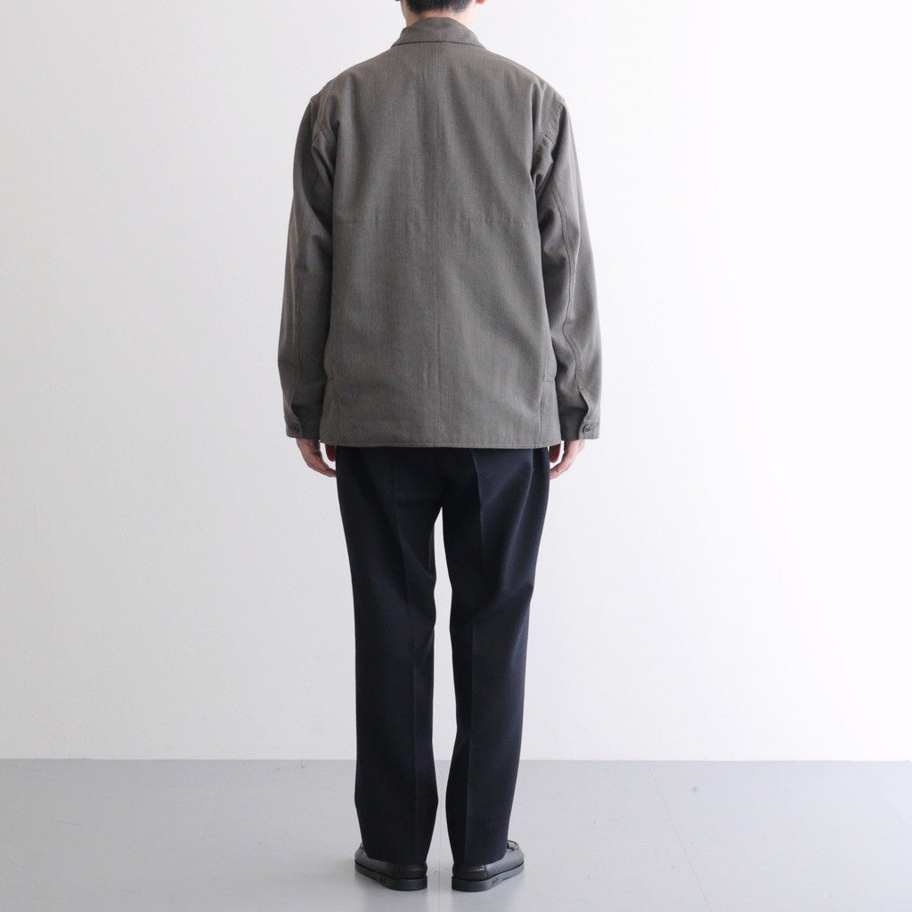 W/CA HUNTING JACKET #B.GRAY [PMAU-OT08]