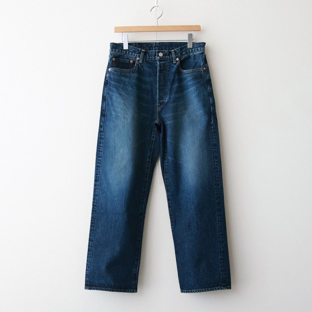 13.5oz Denim Pants Narrow #USED-Indigo [bROOTS24F10S26USD]