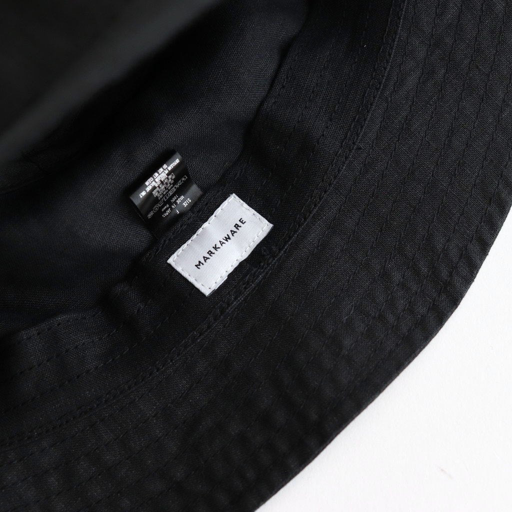 BUCKET HAT #BLACK [A25B05AC01A]