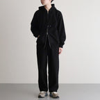 Soft&Hard Sweat Hoodie ZIP #Black [bROOTS24F23]