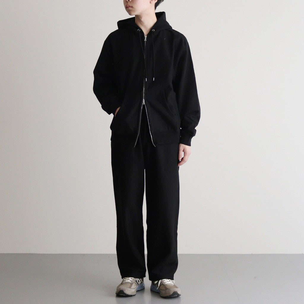 Soft&Hard Sweat Hoodie ZIP #Black [bROOTS24F23]