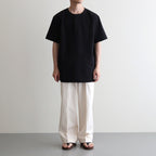 TUBE TEE (Henry-Neck) #ONYX [251OJ-CT05]