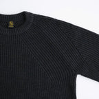 SIGNATURE CREW NECK #CHARCOAL [BN-26FM-047]
