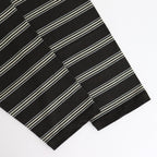 BORDER LONG SLEEVE TOP #GRAPHITExYELLOW [PMAT-CL02]