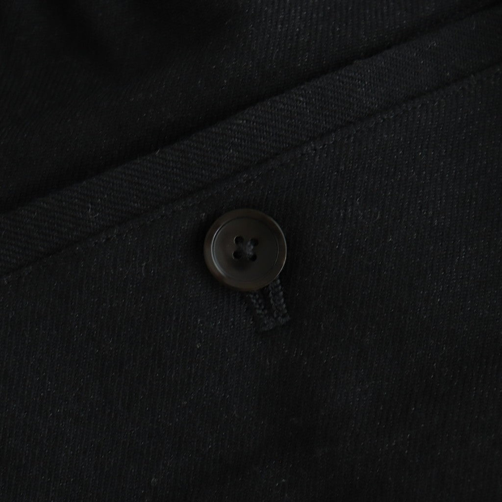 WIDE LEG EASY PANTS #CHAMBRAY BLACK [M25C12PT02C]