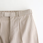 WIDE STRAIGHT TROUSERS #LIGHT GRAY [A25C04PT03C]