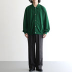 Classic Collared Cardigan #DarkGreen [bROOTS26F13]
