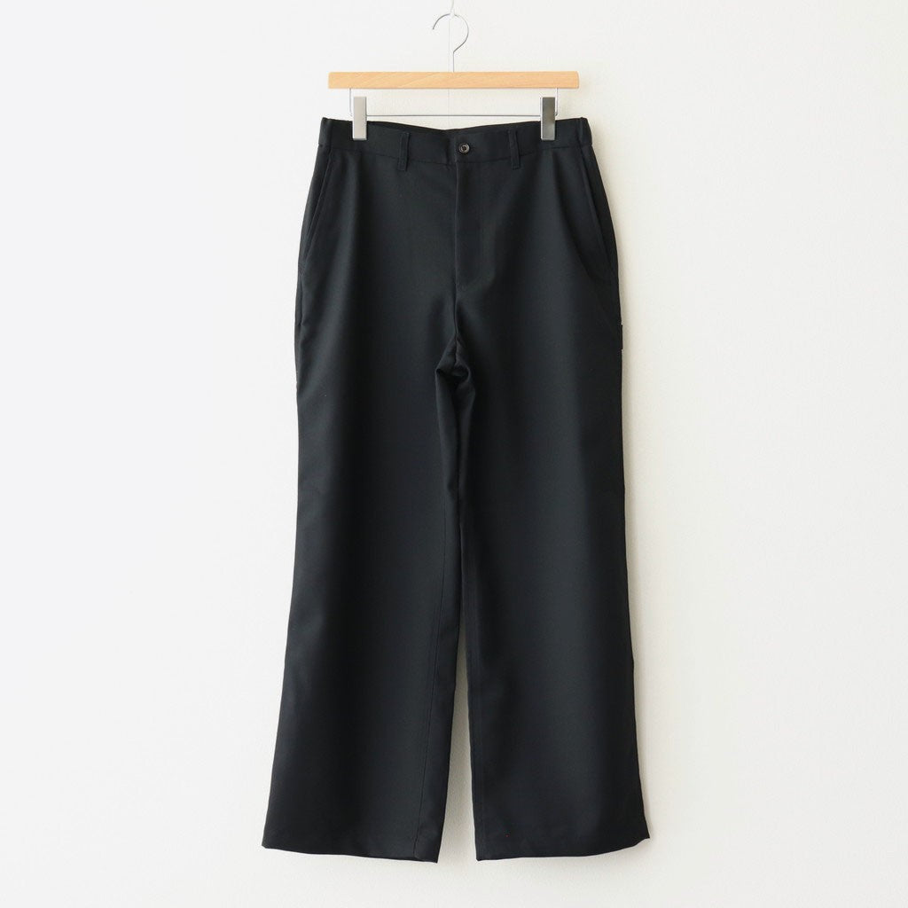 WIDE CARPENTER PANTS II #BLACK [A25C06PT03C]