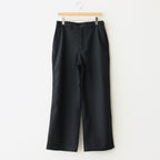 WIDE CARPENTER PANTS II #BLACK [A25C06PT03C]