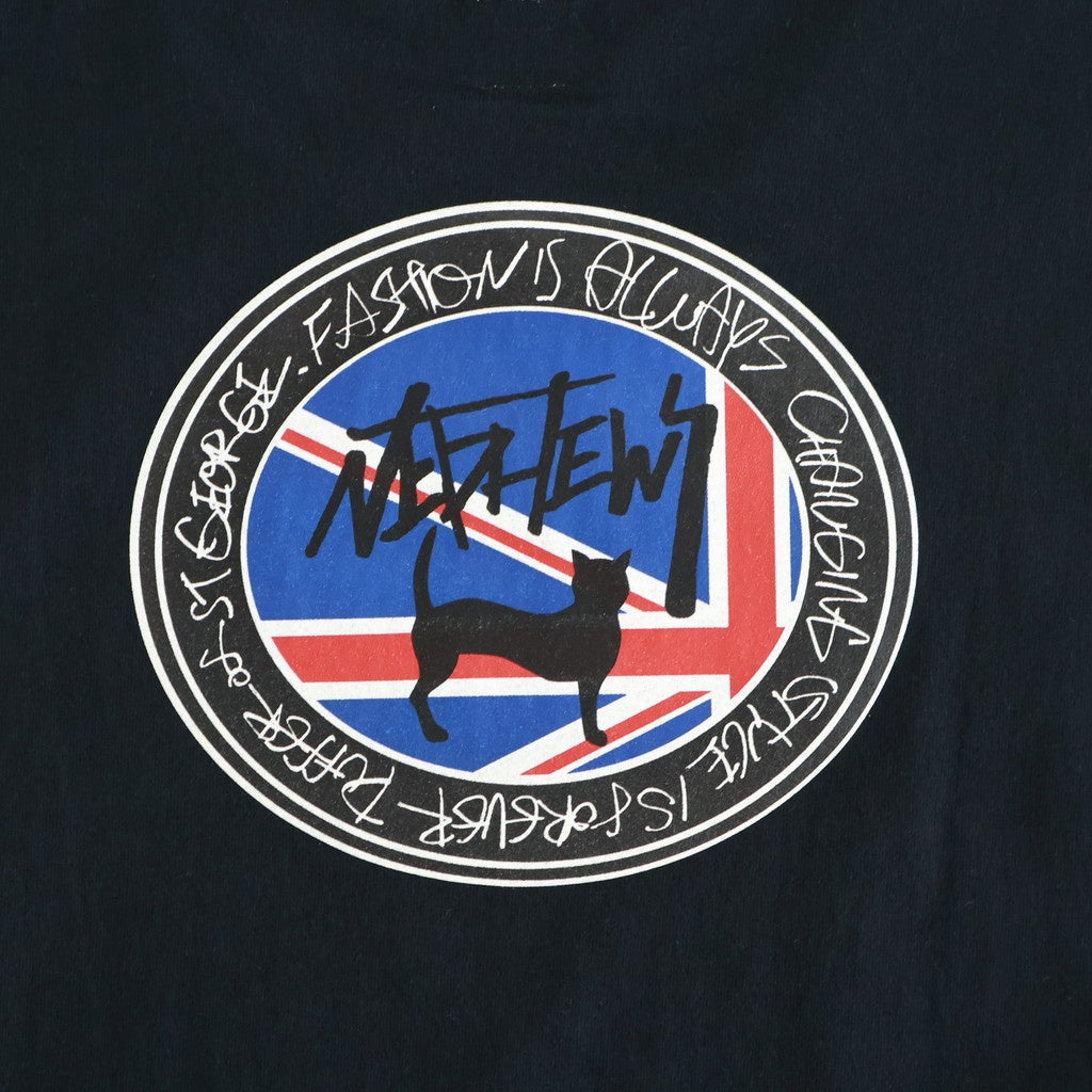 DN CAT SHORT SLEEVE T-SHIRT #BLACK [DNS26T06]