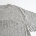 NOT-PRINCE 88/12 Print Tee WIDE #HeatherGrey×Fade/Grey-PT [bROOTS25S36S26B]