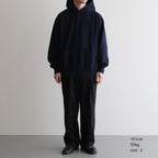 Thin-Sweat Separate-Pocket Hoodie P/O #DarkNavy [bROOTS25S20]