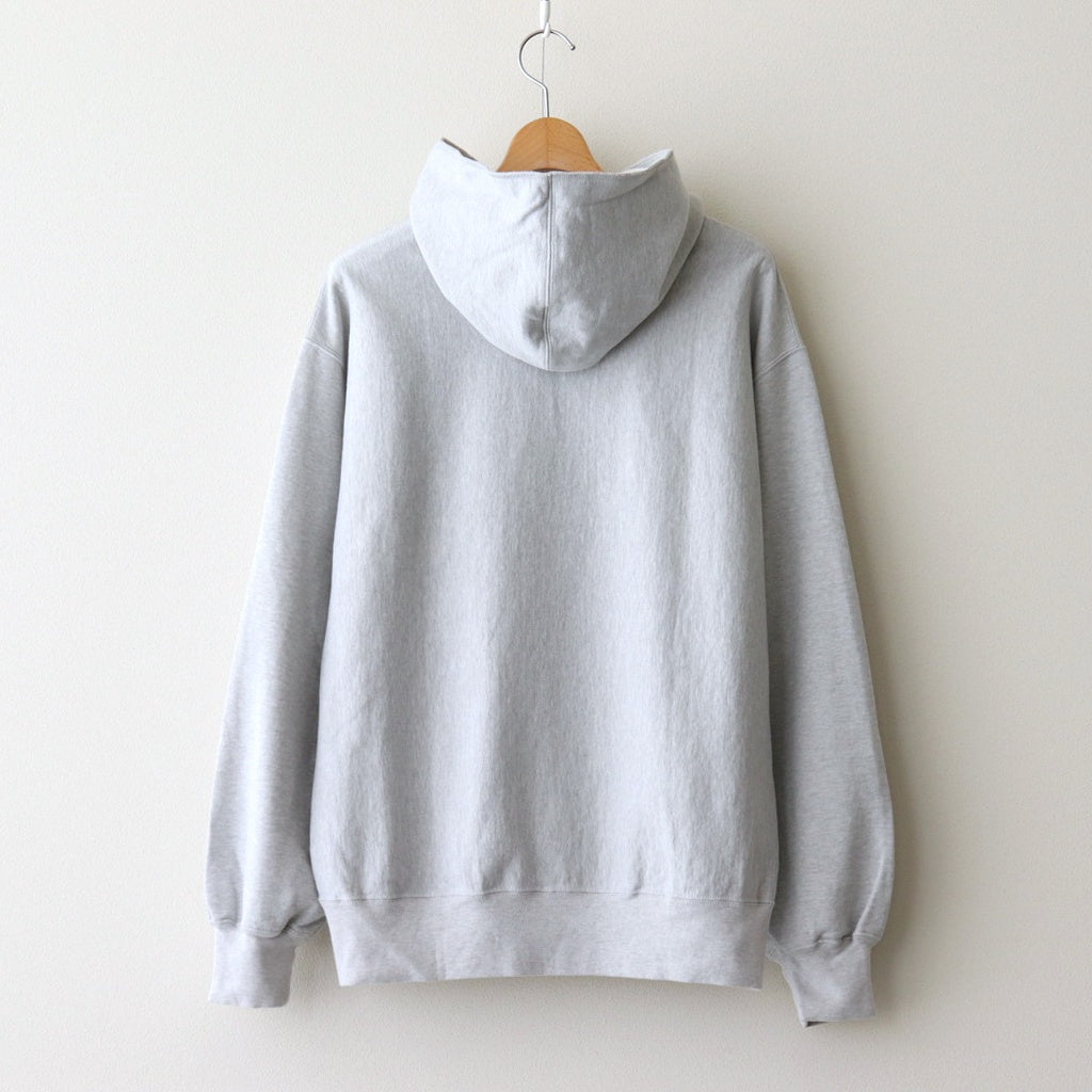 Thin-Sweat Separate-Pocket Hoodie P/O #HeatherWhite [bROOTS25S20]