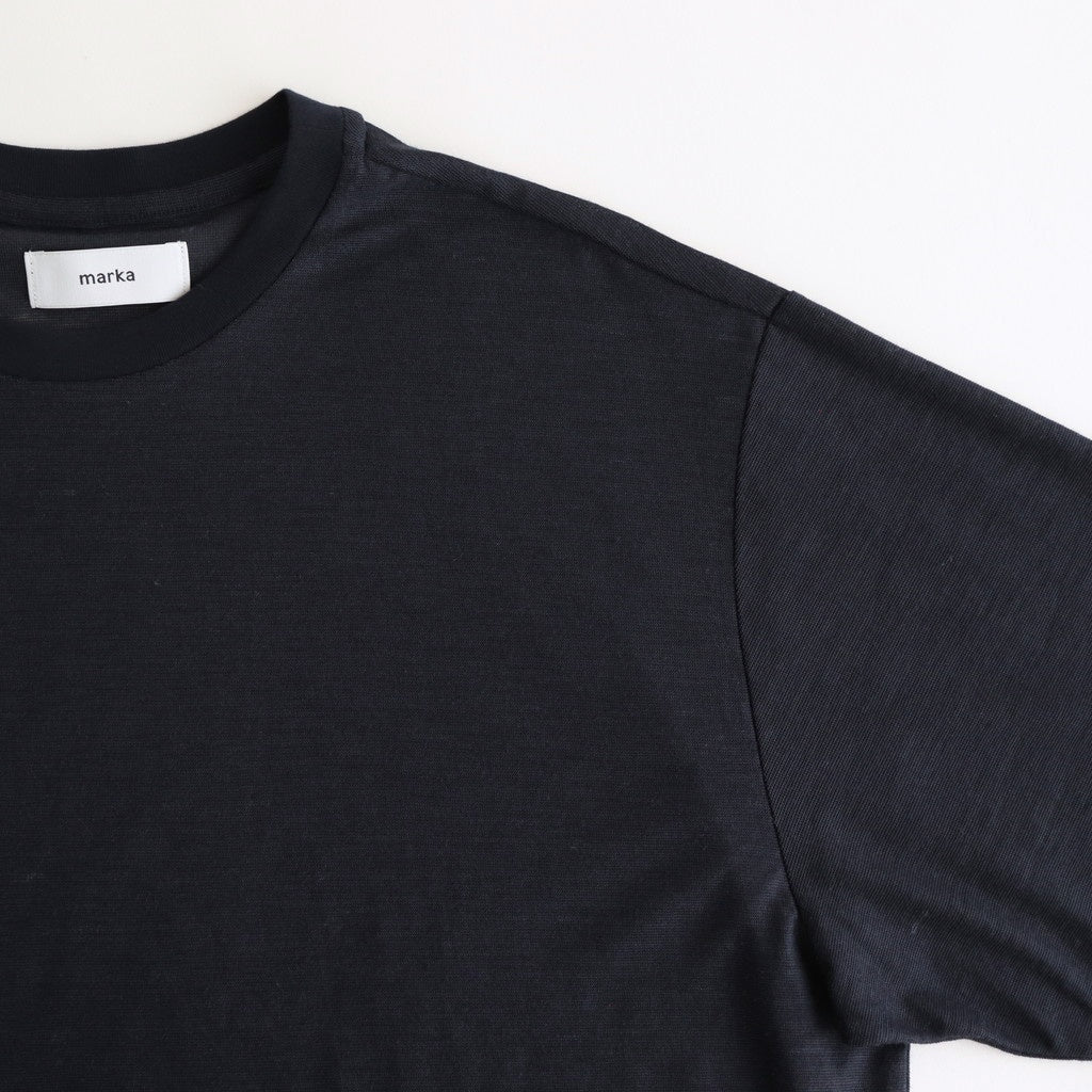 CREW NECK TEE #NAVY [M25B02CS01B]