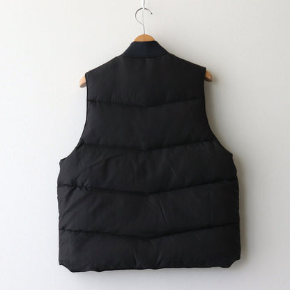 MOUNTAINEER DOWN VEST #GRAPHITE [PMAS-VT03]