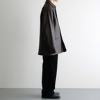 Steer Leather Coverall #DarkBrown [BHS25F002F26]