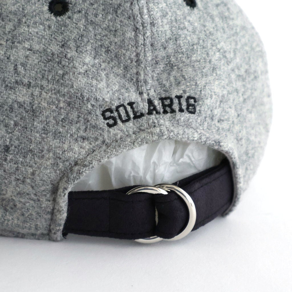 BRITISH TWEED WOOL CAP - FANBOY #LIGHT GRAY [Y01019]