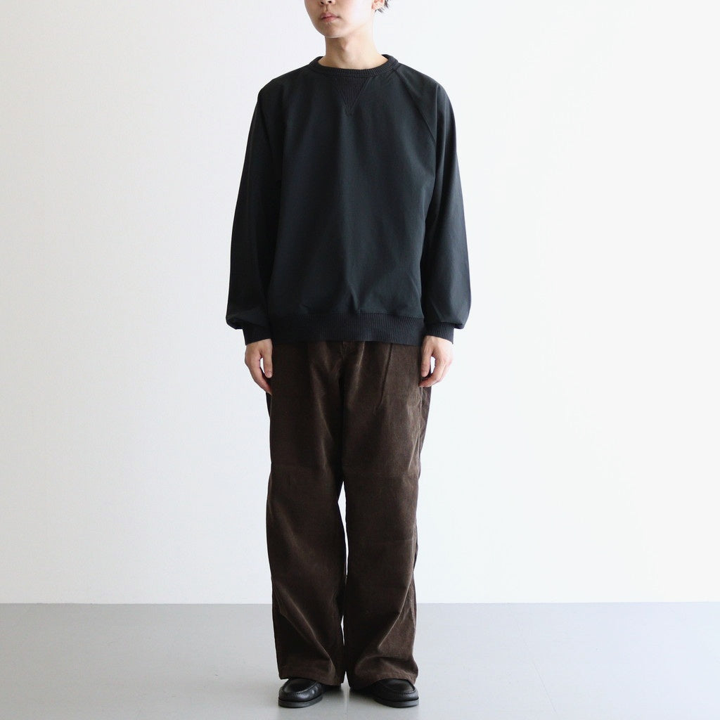 ALPHADRY Crewneck Jumper #Black [N25FA006]