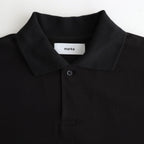 ONE BUTTON POLO S/S TEE #INK BLACK [M25A15CS02B]