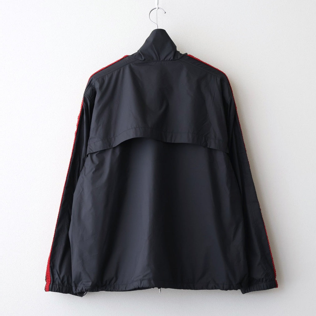 TRACK JACKET POLYESTER #BLACK [DNA25B03-A]