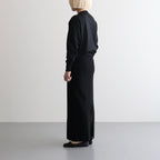 CHOMA CREW NECK CARDIGAN #BLACK [BN-26SL-040]