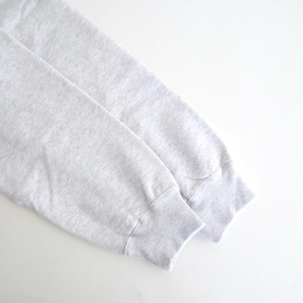 Soft&Hard Sweat Crew-Neck P/O #HeatherWhite [bROOTS24F21F25]