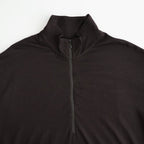 HALF-ZIP STAND #DARK BROWN [M26C15CS02C]