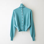Big Collar Knit Cardigan #SEA BLUE [NEP-AW2621]