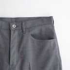 5-POCKETS TROUSERS #GRAY [M26A06PT02C]