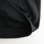 Pe/Silk Fleece Bomber Jacket #HeatherBlack [BHS25F019]
