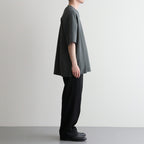 FRONT TUCK ARMY TROUSER #ONYX [261OJ-PT09]