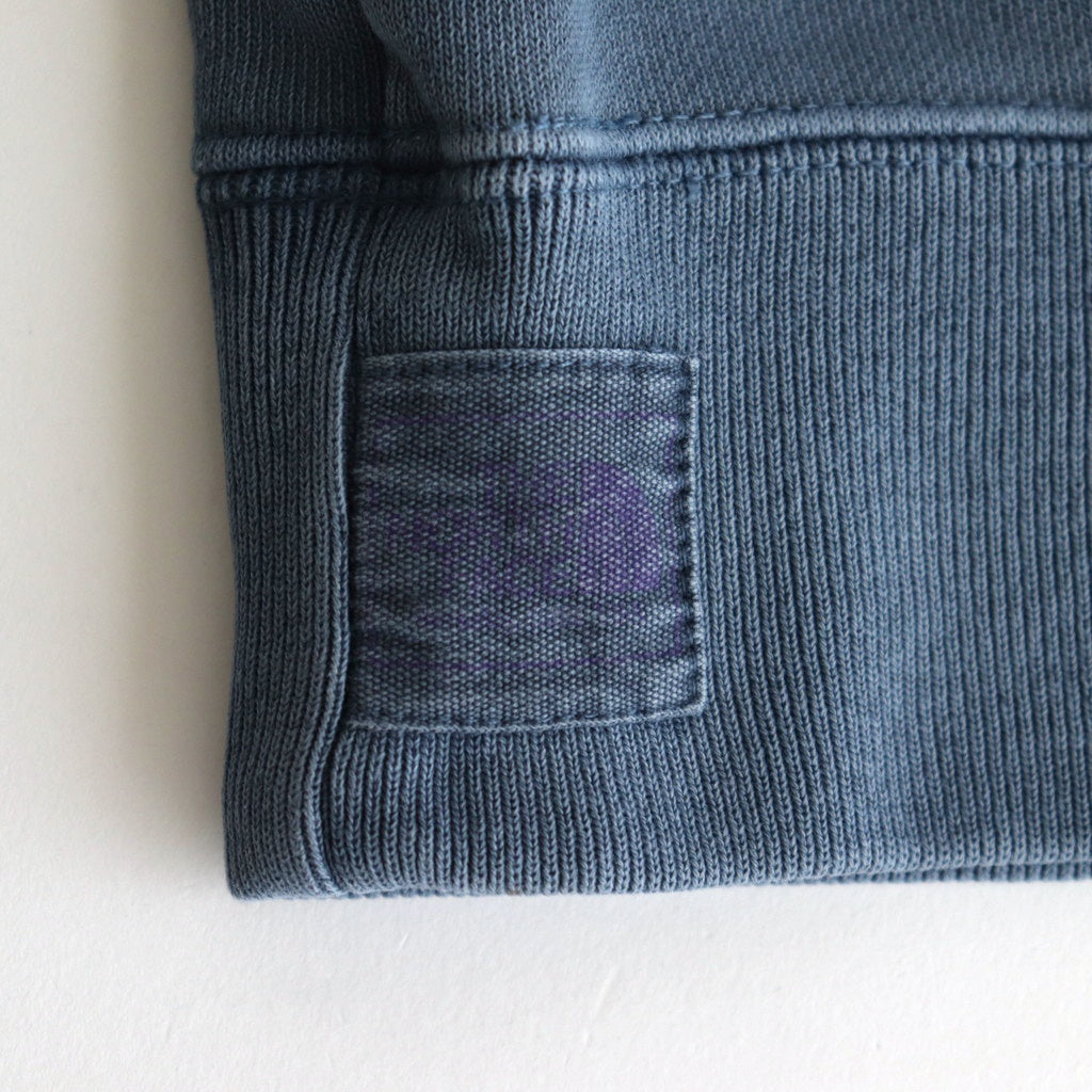 11oz Half Zip Sweatshirt #Sax [N25SH010]