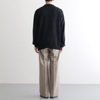 All-yak Crewneck #BLACK×NAVY [NEP-AW2408]