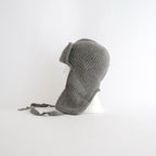 KNIT FLIGHT CAP - UNRULYBOY #GRAY [X01015]