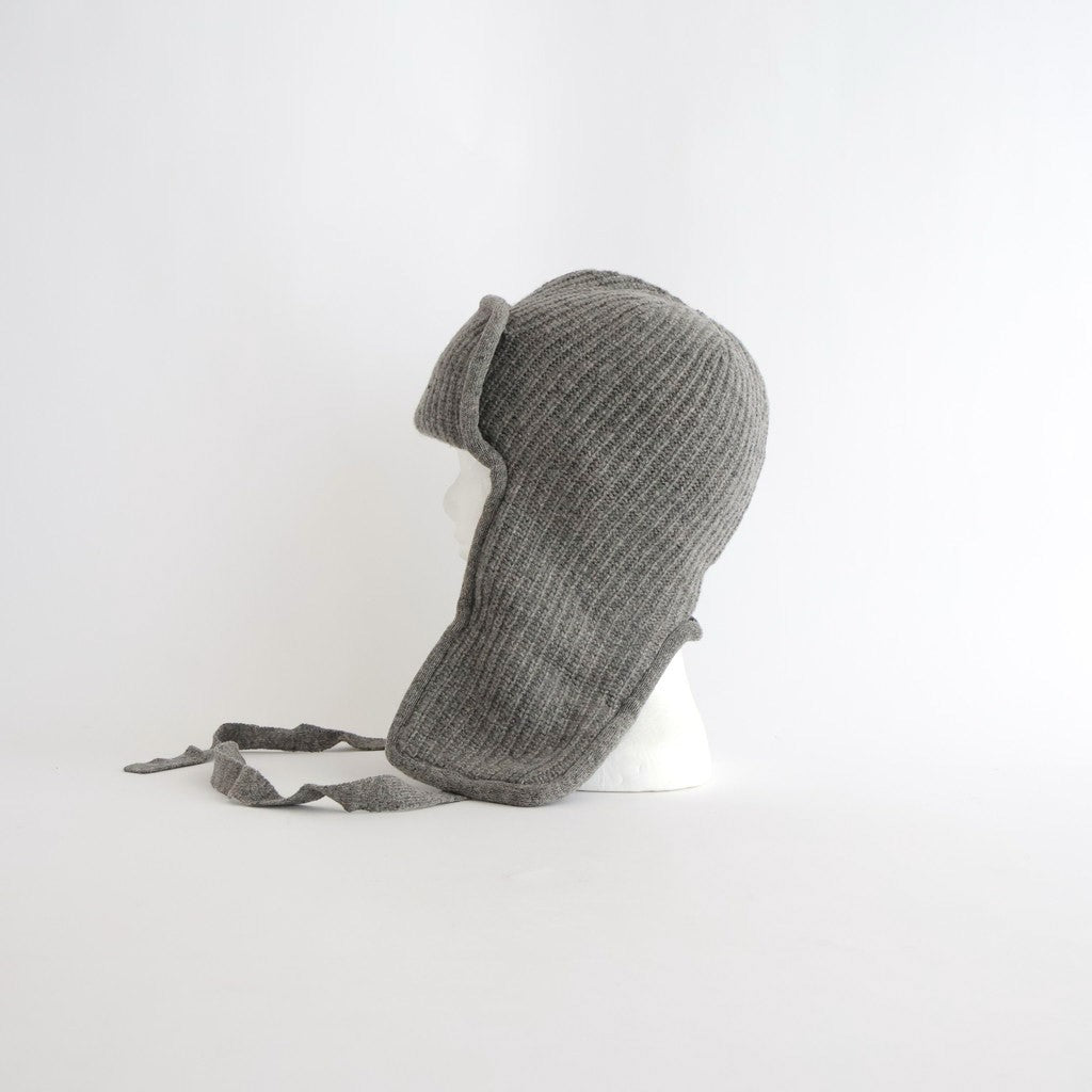 KNIT FLIGHT CAP - UNRULYBOY #GRAY [X01015]