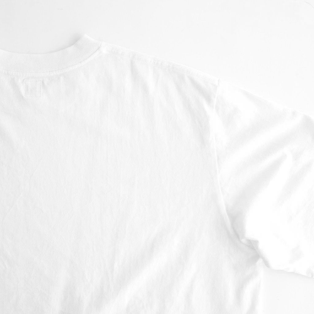 b Patch Tee WIDE #White×Red [bROOTS25S34S26C]