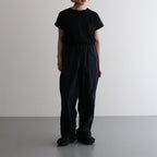 Co/Silk Nep Hem-Rib Football Sleeveless #Black [BHSW25S3]