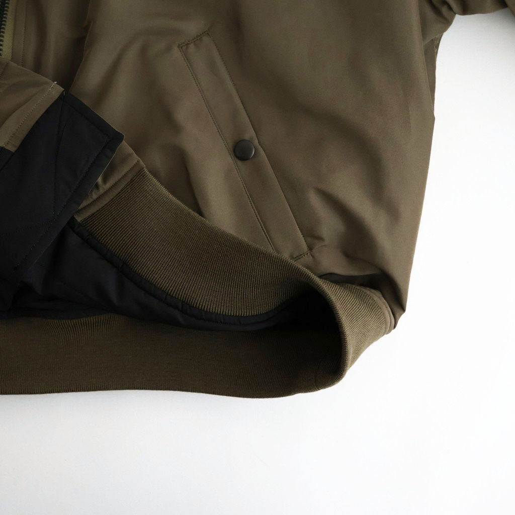 Poly-Silk Twill Modified MA1 #Khaki [BHS26F026]