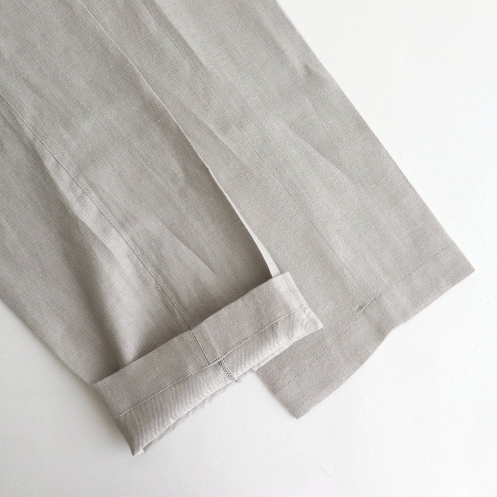 SIDE BUCKLE GURKHA TROUSER #PEWTER [251OJ-PT09]