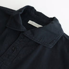 CAMP COLLAR MARINE SHIRTS #ONYX [251OJ-SH11]