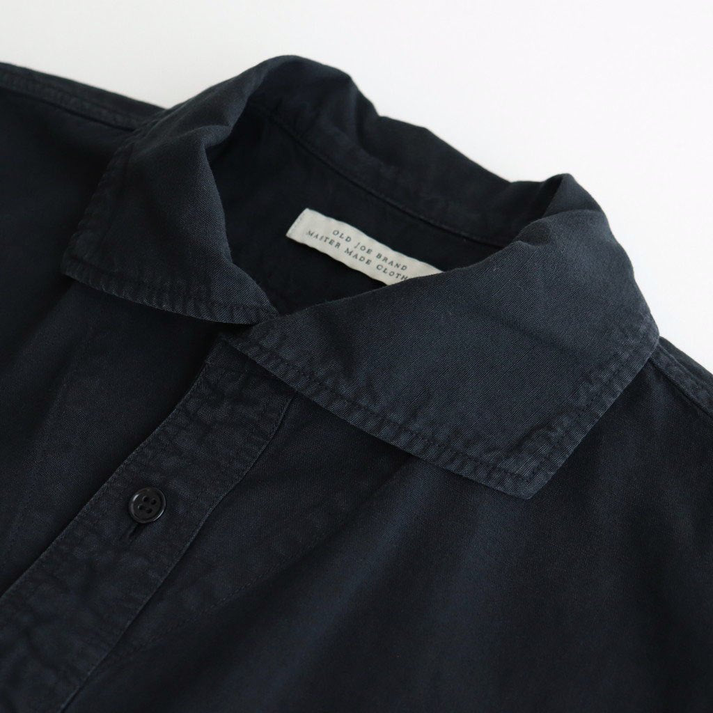 CAMP COLLAR MARINE SHIRTS #ONYX [251OJ-SH11]